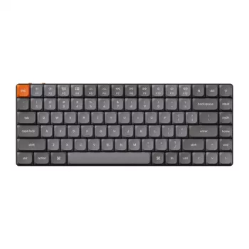 Toetsenbord Keychron K3 Pro universeel USB + Bluetooth QWERTY zwart grijs rood