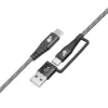 USB-A-naar-C-kabel TB AKTBXKUCTOA120B 1,2 m, zwart