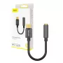 Kabeladapter Baseus CATL54-01 Type-C naar 3,5 mm, zwart