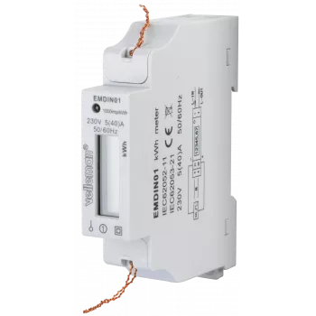 VE EMDIN01 - Energiemeter 1-fase LCD-display (EMDIN01)