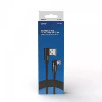 SAVIO CL-162 mobiele-telefoonkabel zwart