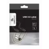 USB-datakabel Gembird USB A naar USB C 1 m, USB 3.2 Gen 1, wit