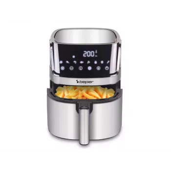 Elektrische friteuse Beper P101FRI070 1,5 L inhoud instelbare temperatuur, compact voor het aanrecht