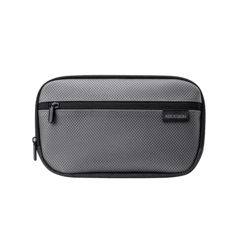 Toilettas XDDESIGN First-Class All-in-One Travel Organiser P706.3401, zwart, ritssluiting, deluxe tas