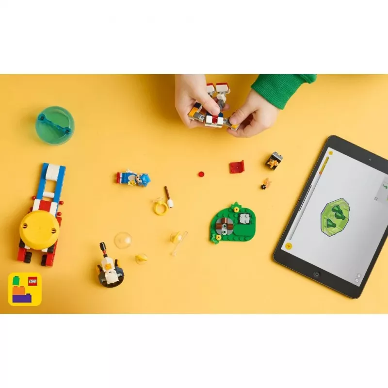Constructiespeelgoed LEGO Sonic the Hedgehog 77001 Campfire Showdown speelset, 177 onderdelen, 1 minifiguur, leeftijd 7+