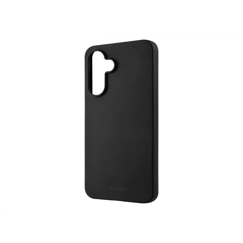 Fixed Story rubberen achtercover voor Samsung Galaxy A17 4G/5G, zwart