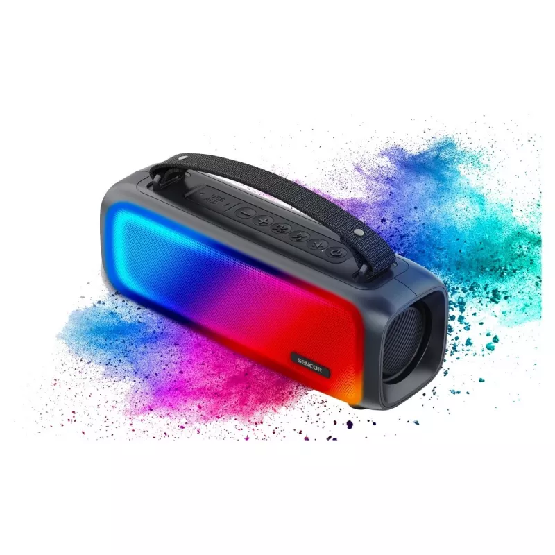 Sencor SSS 3000 KIDS Bluetooth-luidspreker, 16 W, FM-radio, LED-paneel