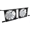 Computerbehuizing-ventilator INTER-TECH ES-011, 120 mm, zwart, 1 stuks
