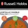Russell Hobbs RH02809EU7 kookpan 24 cm Metallic Marble, robuuste kookpan