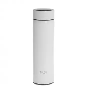 Adler | Isolerende fles | AD 4506w | Materiaal RVS/silicone | Wit