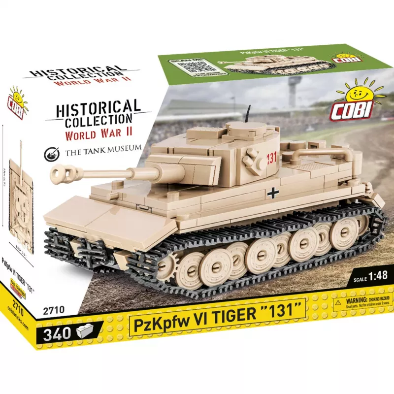 Cobi 1:48 schaal PzKpfw VI Tiger 131 modelbouwpakket