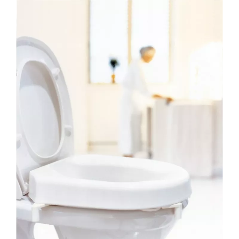 Etac Hi-Loo verhoogd toilet met deksel, 10 cm