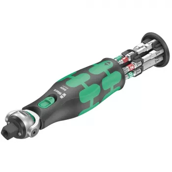 Wera Zyklop 8009 Pocket Imperial set 1 - ratelschroevendraaier met bitset