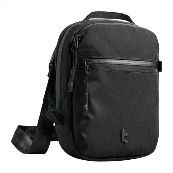 Reistas Tomtoc Aviator-T37 met schouderband, X-Pac-stof, zwart