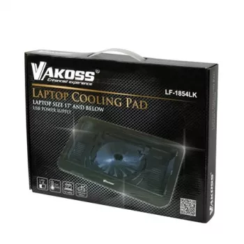 Vakoss LF-1854LK notebookkoelpad 43,2 cm (17) zwart