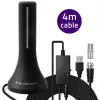 Televisieantenne QOLTEC TV DVB-T/T2 Qoltec (binnen/buiten) model 57065