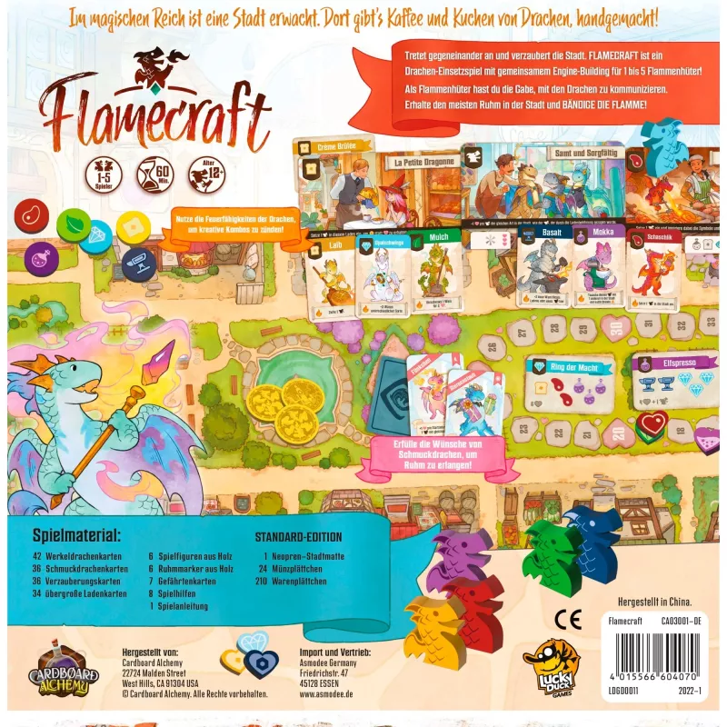 Flamecraft, bordspel