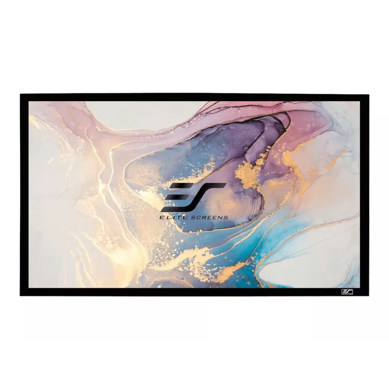 Elite Screens | SableFrame Serie | ER120WH1 | diagonaal 120 inch | 16:9 | schermbreedte (B) 266 cm | zwart