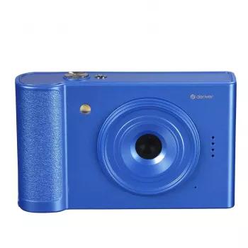 Compactcamera Denver DCA-4811BU 48 MP CMOS 1920 x 1080 pixel blauw