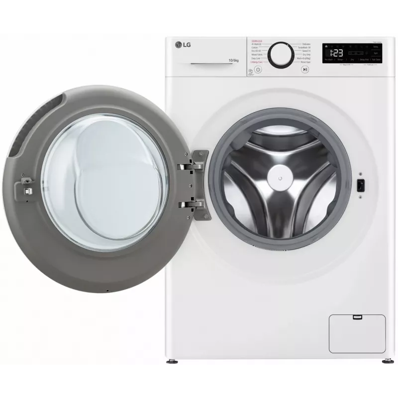 LG F4DR510S0W was-droogcombinatie 10 kg 1400 t/min wit