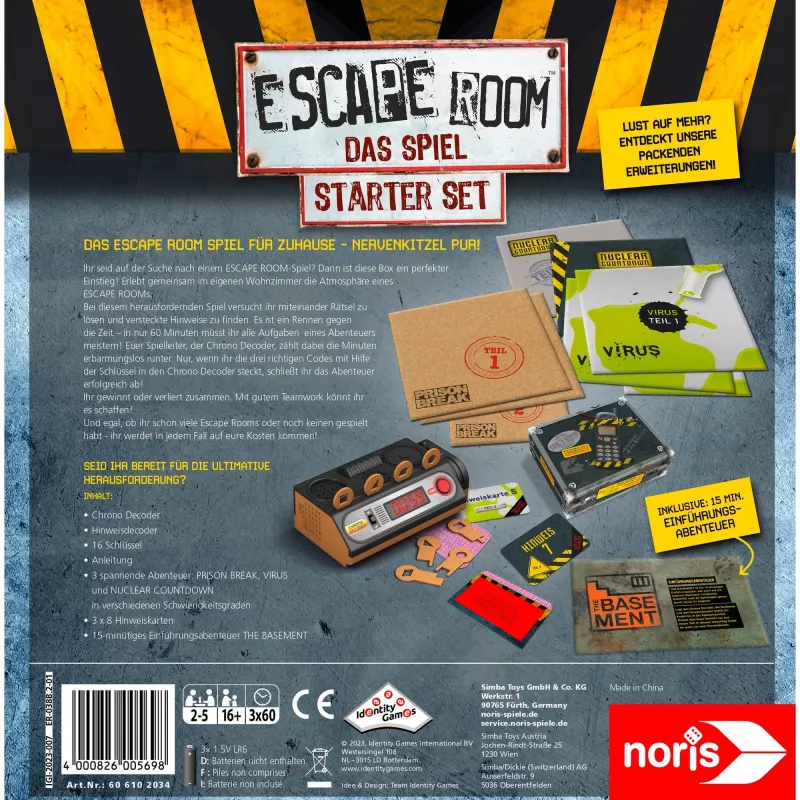 Escape Room The Game, partyspel