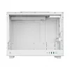 Computerbehuizing DeepCool CH160 PLUS WH small form factor wit, microATX, gehard glas, USB-C