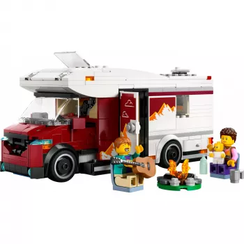 Constructiespeelgoed LEGO City avontuurcamper 60454, 385 onderdelen, hoogte 80 mm, voor kinderen vanaf 6 jaar