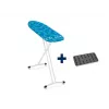 Strijkplank Leifheit Air Board L Solid Shoulder 130 x 38 cm, in hoogte verstelbaar 76–100 cm, tas, wit