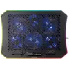 Rampage METAFOR AD-RC34 laptopkoeler, 6 ventilatoren, 10-19 inch, zwart