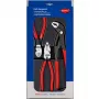 Knipex tangenset Power-Pack, 3-delig, gepolijst, kunststof