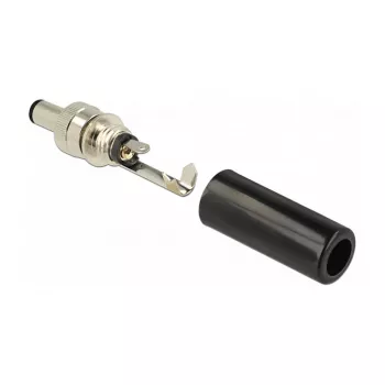 DeLOCK 89915 DC-stekker 5,5 x 2,1 mm, 12 mm, solderen, 2 A