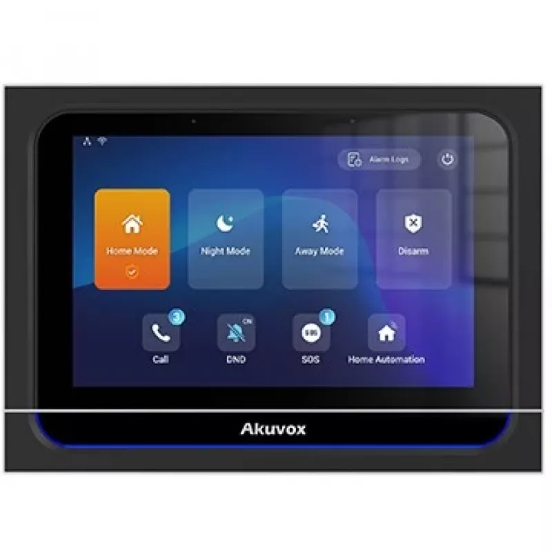 Smart Home centrale Akuvox X933H zwart 7 inch touchscreen