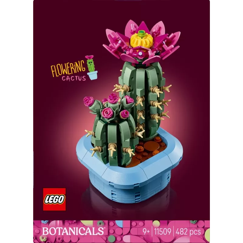 LEGO BOTANICALS 11509 Bloeiende cactus