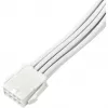 Voedingsverlengkabel SILVERSTONE EPS 12V 8-pin (30 cm) wit SST-PP07E-EPS8W-V2