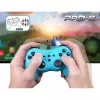 Bedrade controller SUBSONIC SA5488-1 Neon Blue — voor Nintendo Switch, bedrade verbinding