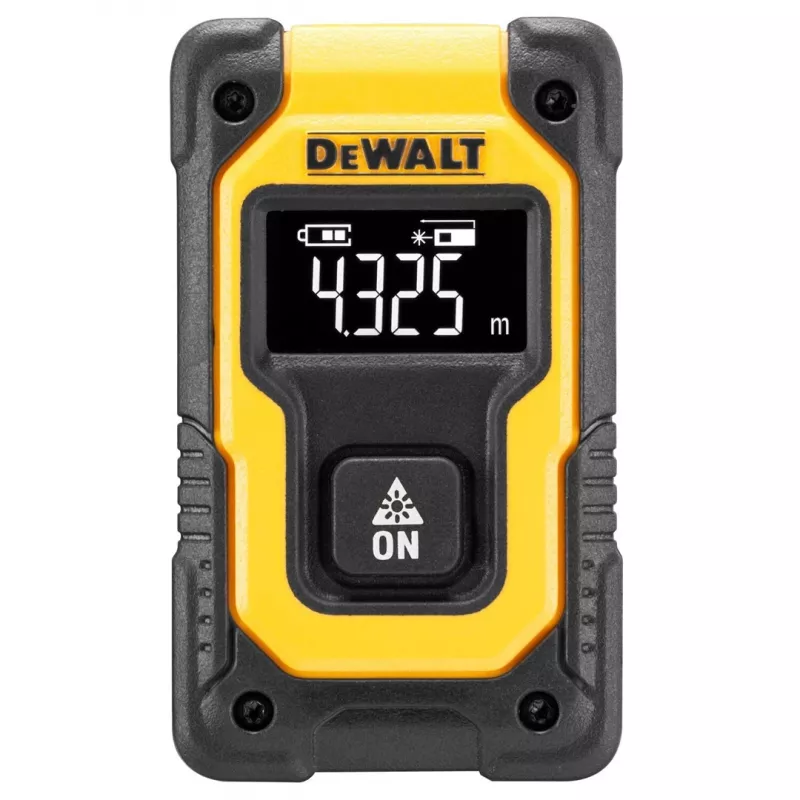 DeWALT DW055PL-XJ laserafstandsmeter, bereik 16 m, zwart/geel