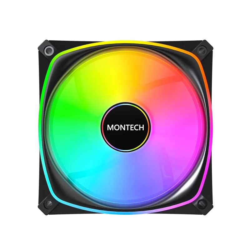 MONTECH RX120 PRO zwart 120mm ARGB behuizingsventilator