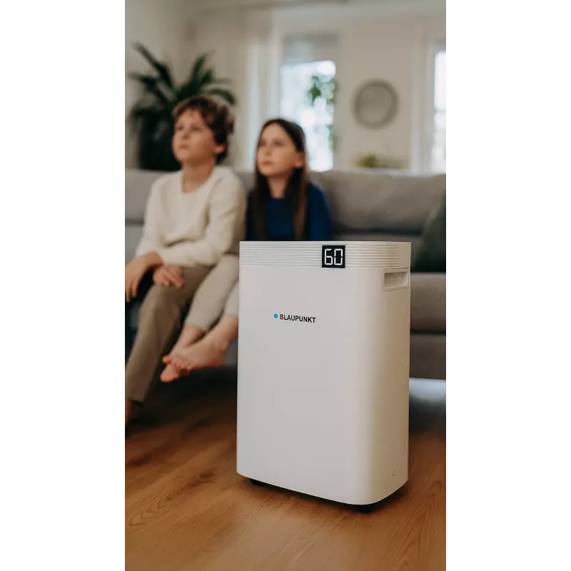 Luchtontvochtiger BLAUPUNKT ADH801 — 20 L/dag (max. 36 L/24u), 4,2 L tank, 600 W, R290, LED-display