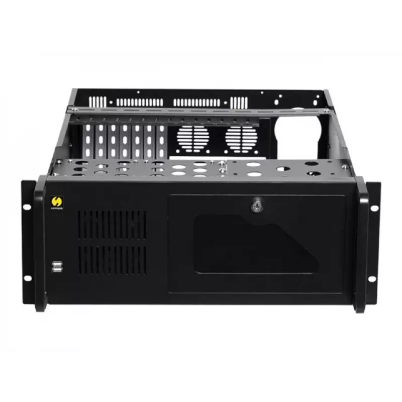 Netrack NP5104 19-inch 4U rackmount servercase, microATX/ATX/eATX, 530 mm diep