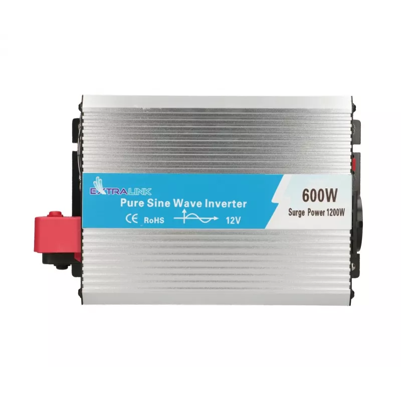 Spanningsomvormer Extralink OPIP-600W 12V 600W zuivere sinus