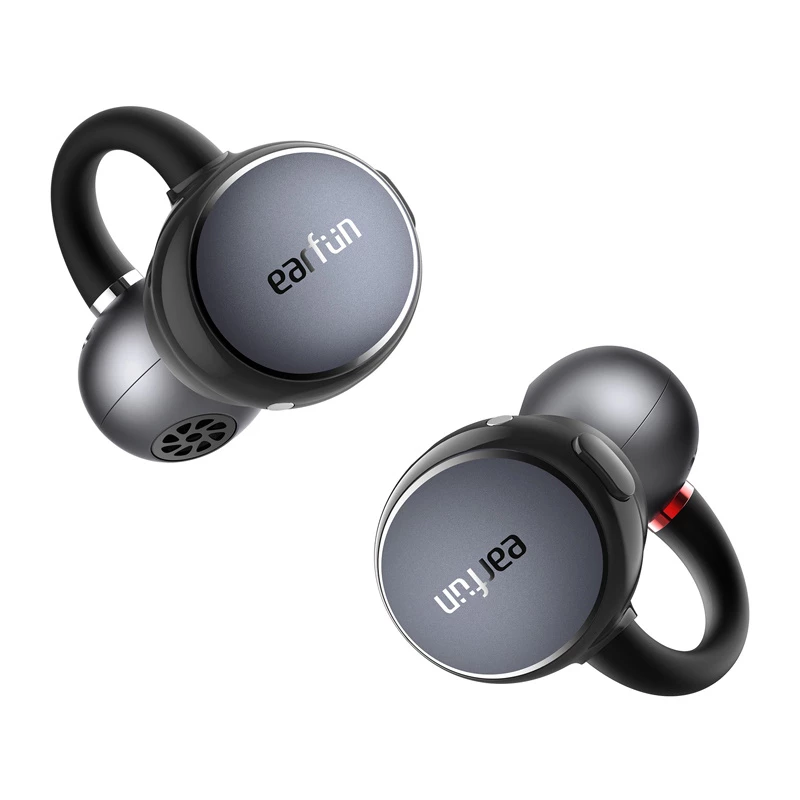 Draadloze on-ear hoofdtelefoon Earfun Clip (zwart) model CW100G