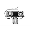 EK Water Blocks EK-Quantum Impulse 120 D-RGB PWM behuizingsventilator, 120 mm, zwart