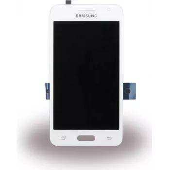 Displayglas en touch-eenheid wit Sam G355H Galaxy Core 2 (GH97-16070A)