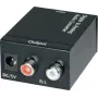 SpeaKa Professional 989149 AV-converter — Toslink (optisch) naar RCA digitale audioadapter