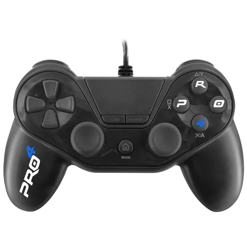 Bedrade gamecontroller SUBSONIC SA5417 voor PS4, zwart