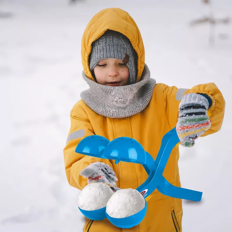 Sneeuwbalvormer Jamara Snow Play 38cm blauw