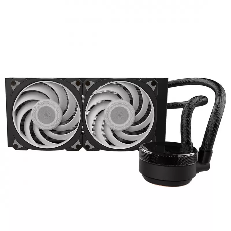 In Win IW-LC-MR24 computer-koelsysteem processor-waterkoelset 12 cm zwart