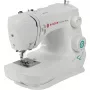 Singer Simple 3337 Fashion Mate automatische naaimachine, 29 steken, knoopsgat in één stap, vrije arm, LED-licht, wit