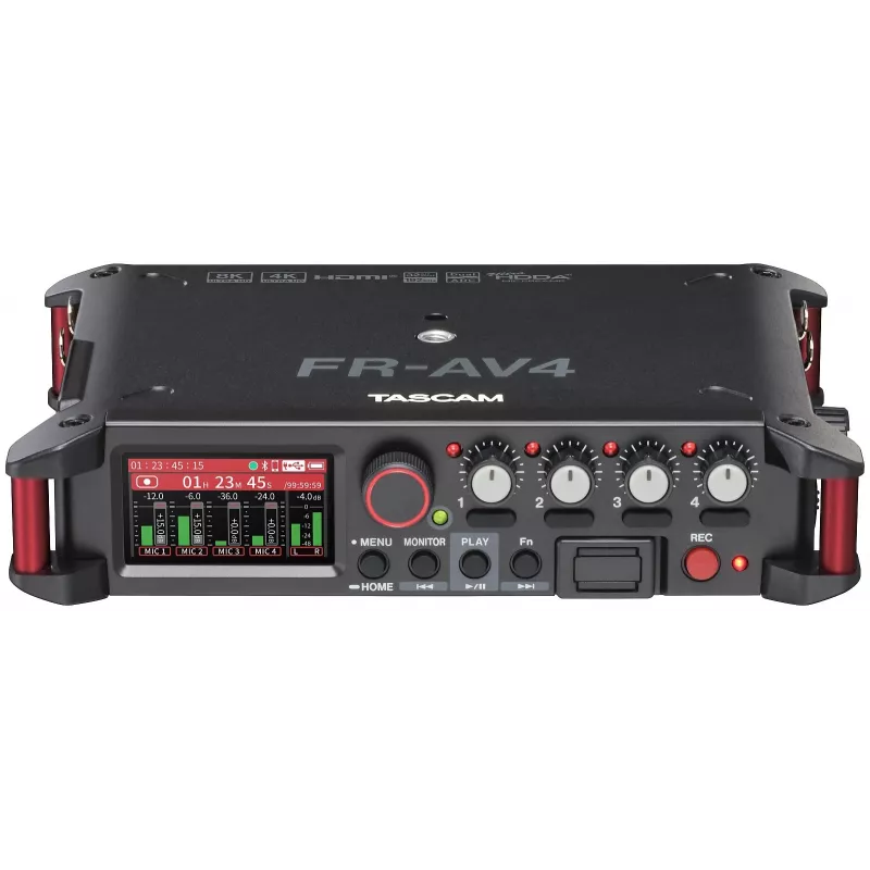 Tascam FR-AV4 draagbare audiorecorder met 4 kanalen