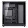 Pc-behuizing Jonsbo X400, midi-tower ATX, gehard glazen zijpaneel, grijs